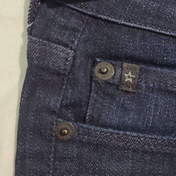 Big Star Blue Dark Wash Sarah Slim Bootcut Size 28P - Picture 9 of 10